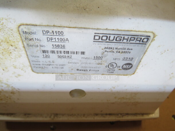 One Dough Pro Dough Press. Model# DP1100. 120 Volt. $4976.00. - Image 4 of 6