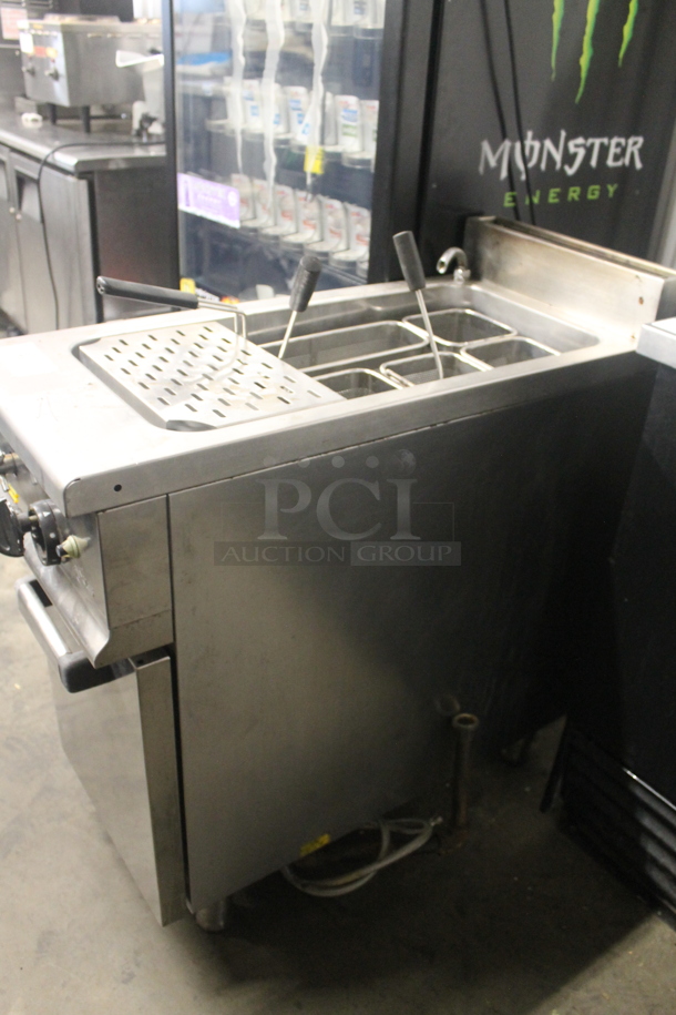 Stainless Steel Commercial Natural Gas Powered Pasta Cooker. - Image 3 of 7