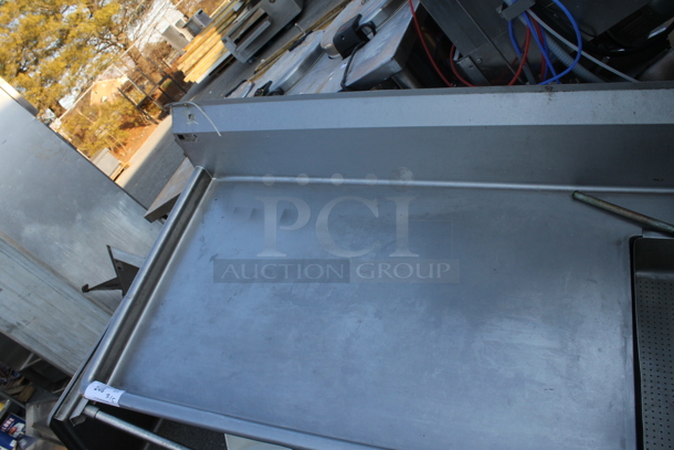 Stainless Steel Commercial Left Side Dirty Side Dishwasher Table. Bay 20x20x5 - Image 3 of 4