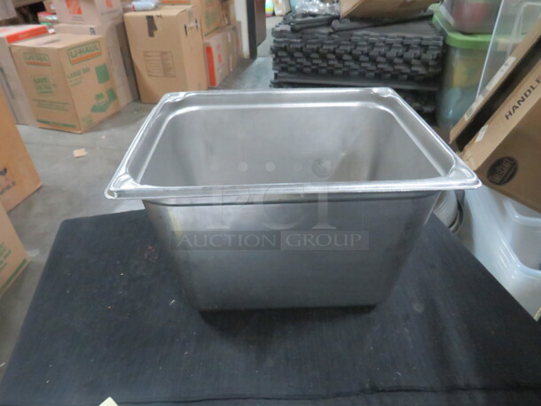 One 1/2 Size 8 Inch Deep Hotel Pan. - Image 1 of 2