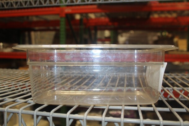 NEW! 17 Cambro Plastic 1/4 x 4