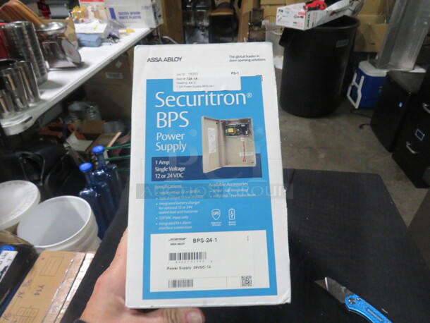 One NEW Assa Abloy Power Supply. #BPS-24-1. - Image 2 of 2