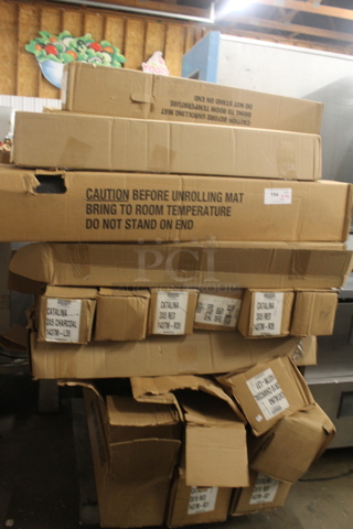 33 BRAND NEW IN BOX! Mats; 19 Catalina 1437M-L35 3x5 Charcoal, 11 Catalina 1437M-L31 3x10 Charcoal, 3 Catalina 1437M-L41 4x10 Charcoal. 33 Times Your Bid!