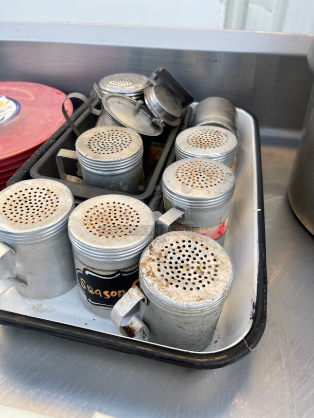 One Lot! Assorted Shakers Great For Seasoning  - Image 3 of 6