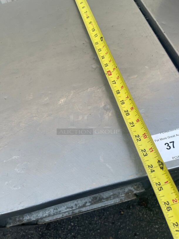 Commercial Heavy Duty Stainless Steel Table NSF 26x24x34 - Image 7 of 8