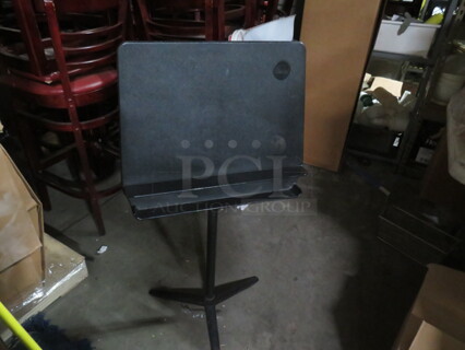 One Wenger Metal Music Easel. 
