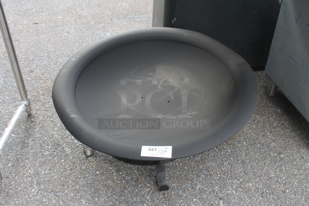 Black Metal Fire Pit. - Image 1 of 3