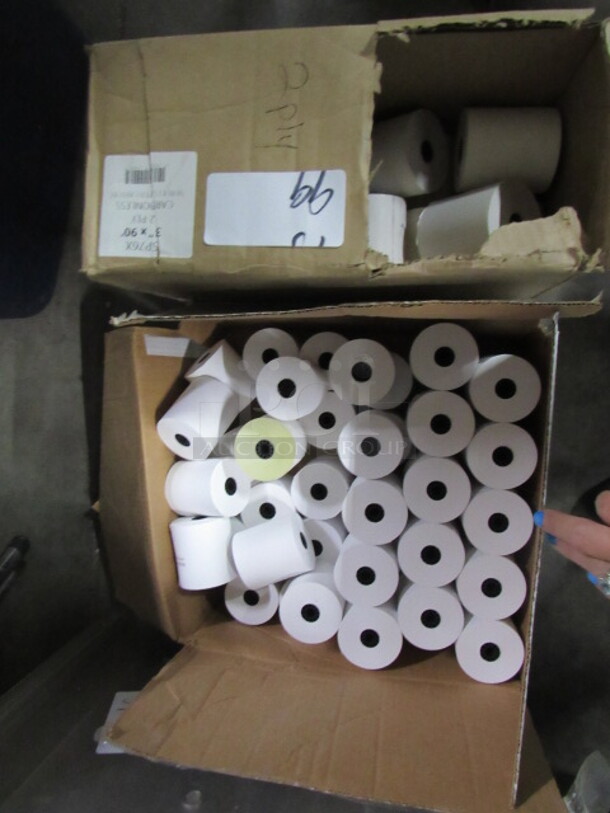 One Mega Lot Of Roll Paper.