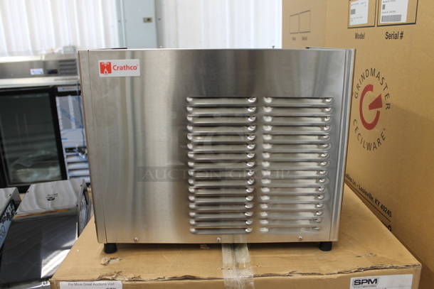 BRAND NEW! 2021 Crathco D25-3 Stainless Steel Commercial Countertop 2 Hopper Refrigerated Machine Base. 115 Volts, 1 Phase. Tested and Working! - Image 1 of 5