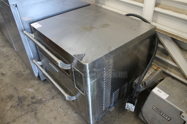 2019 Turbochef HHD Stainless Steel Commercial Countertop Double Batch / Double Deck Rapid Cook Oven. 208/240 Volts, 1 Phase.  - Image 2 of 10
