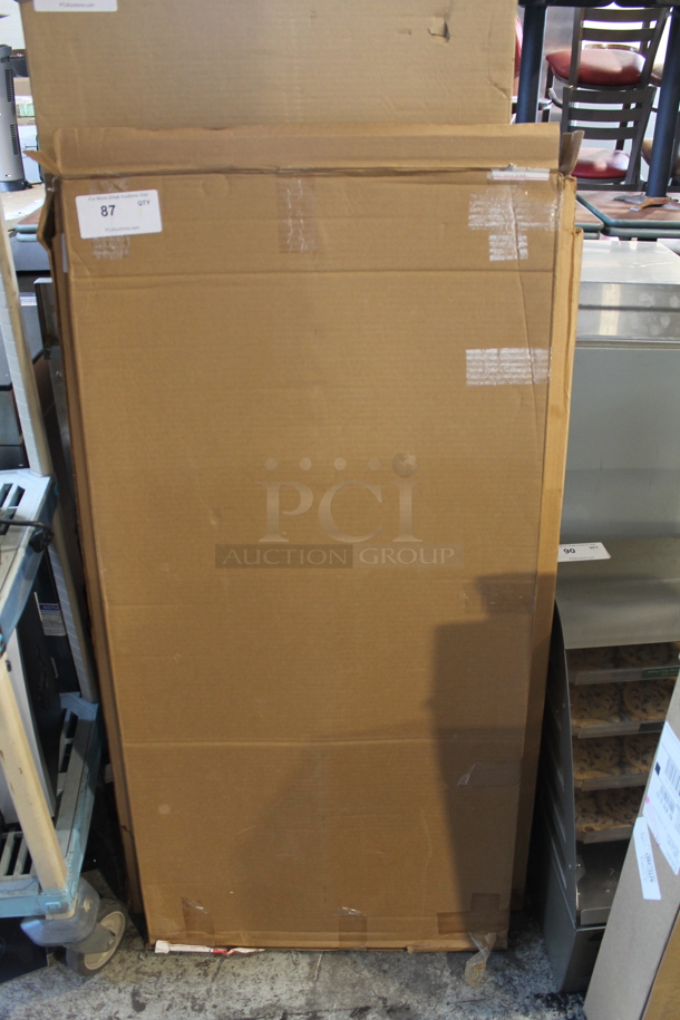 BRAND NEW IN BOX! Metro Chrome Finish Wire Shelf - Image 2 of 3