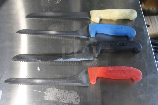 50 SHARPENED Stainless Steel Serrated Knives. 50 Times Your Bid! - Image 2 of 5