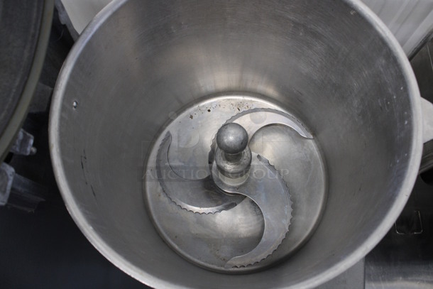 Robot Coupe Metal Commercial Floor Style Horizontal Cutter Mixer w/ Blade. 208-220 Volts, 1 Phase. 30x24x48 - Image 4 of 8