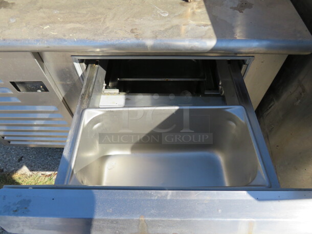 One Traulsen 2 Drawer Chef Base On Casters. Model# TE036HT. 115 Volt. 36X34X26. $8963.00. - Image 2 of 2