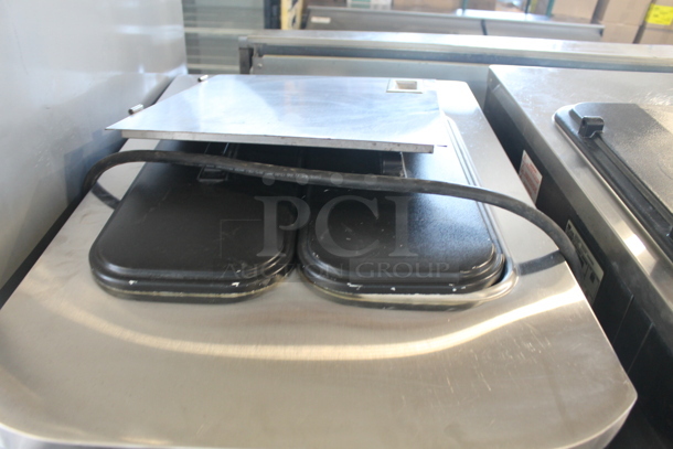 2012 Taylor C723-33 Stainless Steel Commercial Water Cooled Floor Style 2 Flavor w/ Twist Soft Serve Ice Cream Machine on Commercial Casters. 208-230 Volts, 3 Phase. - Image 7 of 11