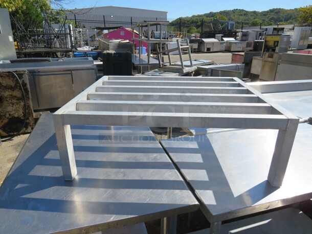 One NEW Age Aluminum Dunnage Rack. 36X30X12 - Image 1 of 1