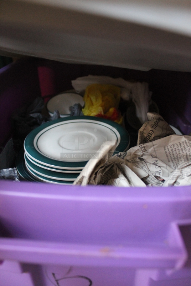 ALL ONE MONEY! Tier Lot of Various BRAND NEW SCRATCH AND DENT! Items Including 2 Le'raze GL942 and Ceramic Saucers in Poly Bin - Image 4 of 6