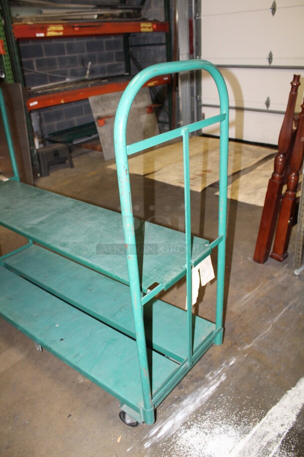 GREAT FIND! Utility Cart On Casters. 64x24x58 - Image 2 of 4