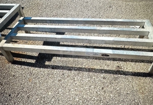 One Aluminum Dunnage Rack. 48X18X8 - Image 1 of 1