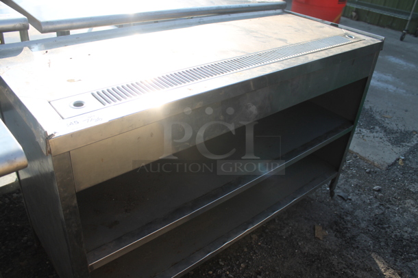 Stainless Steel Commercial Soda Station w/ 2 Under Shelves. - Image 2 of 3