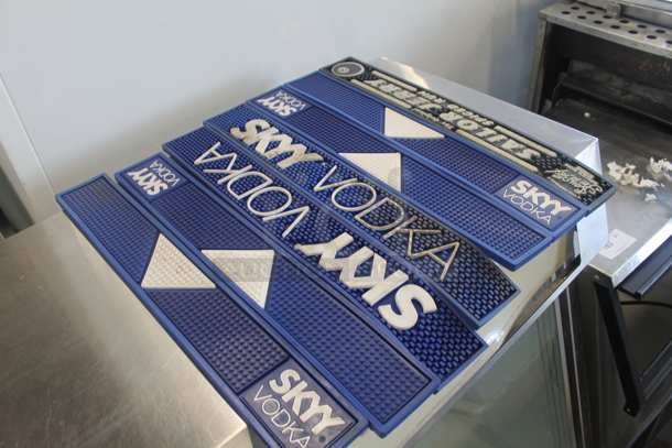 7 Various Bar Mats. Includes Skyy Vodka and Sailor Jerry. 7 Times Your Bid! - Image 2 of 3