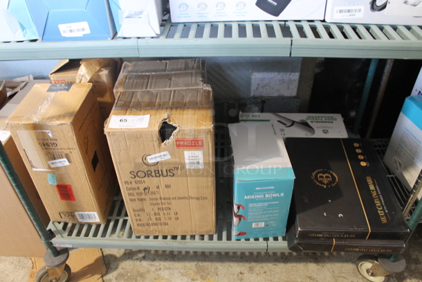 ALL ONE MONEY! Tier Lot of Various BRAND NEW SCRATCH AND DENT! Items Including Mixing Bowls, Meat Carving Boards, Deep Tissue Massager - Image 1 of 7