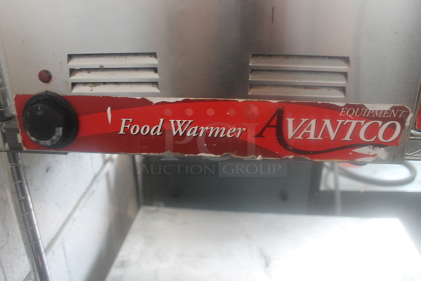 Avantco 177W50 Stainless Steel Commercial Countertop Food Warmer. 120 Volts, 1 Phase. Tested and Working! - Image 4 of 5