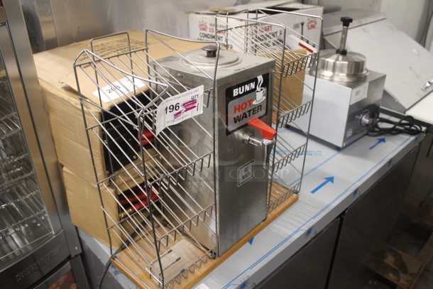 Bunn O Matic OHW Stainless Steel Commercial Countertop Hot Water Dispenser w/ Dual Side Racks. 120 Volts, 1 Phase. - Image 3 of 7