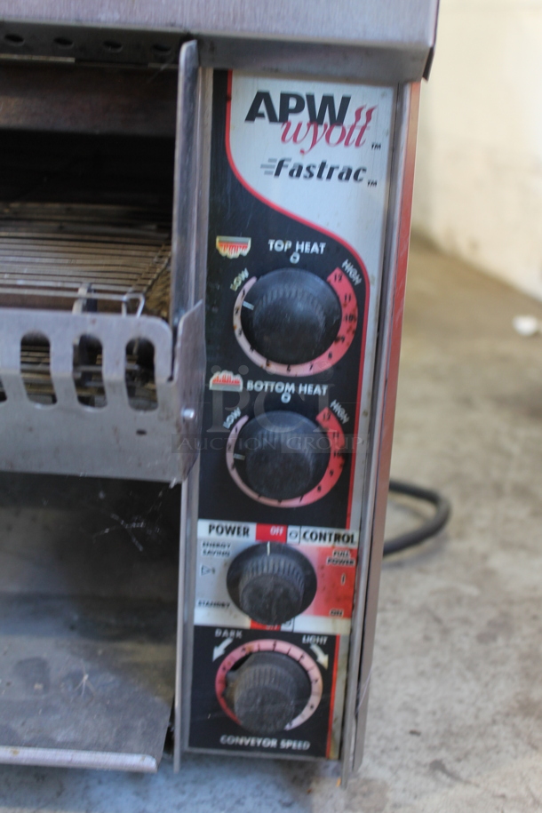 APW Wyott Stainless Steel Commercial Countertop Conveyor Toaster Oven. 240 Volts, 1 Phase.  - Image 5 of 8