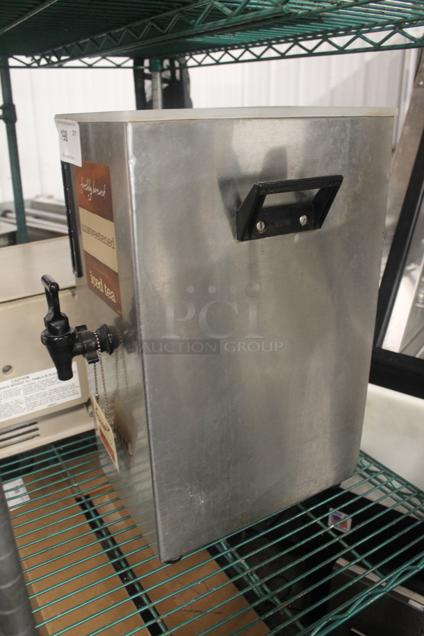 Bunn TD4T Stainless Steel Commercial Beverage Holder Dispenser. No Lid. - Image 3 of 9