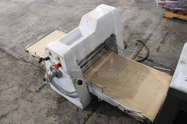 Kemplex SFB500 Metal Commercial Countertop Reversible Dough Sheeter. 220 Volts. - Image 3 of 9