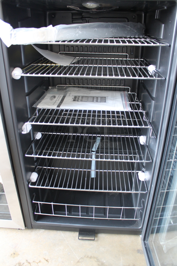 BRAND NEW SCRATCH AND DENT! Whynter BR-1211DS Freestanding 121 Can Beverage Refrigerator Merchandiser with Digital Control. 115 Volts, 1 Phase. Tested and Working! - Image 2 of 3