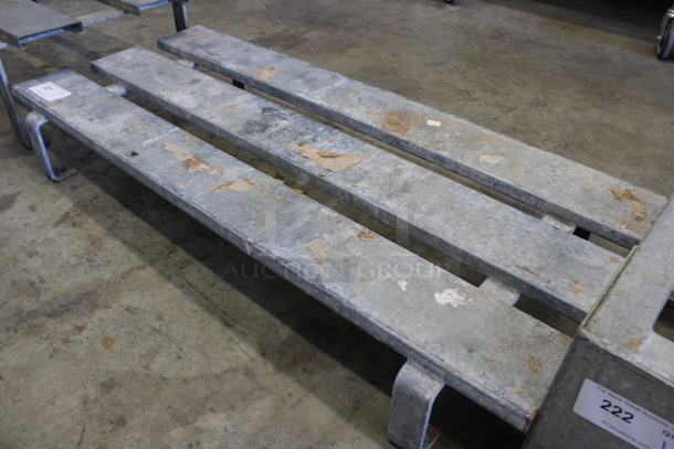 Metal Commercial Dunnage Rack. 48x23x7 - Image 3 of 3