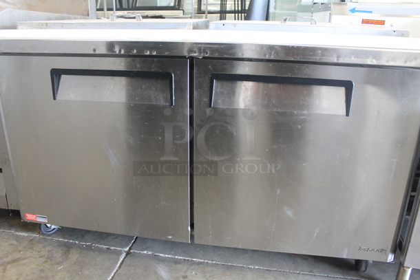 Turbo Air MST-60-24 Stainless Steel Commercial Sandwich Salad Prep Table Bain Marie on Commercial Casters. 115 Volts, 1 Phase. Tested and Working! - Image 5 of 8