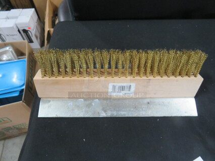 NEW Update Wire Brush/Scraper Head. #BRW-38PO. 2XBID