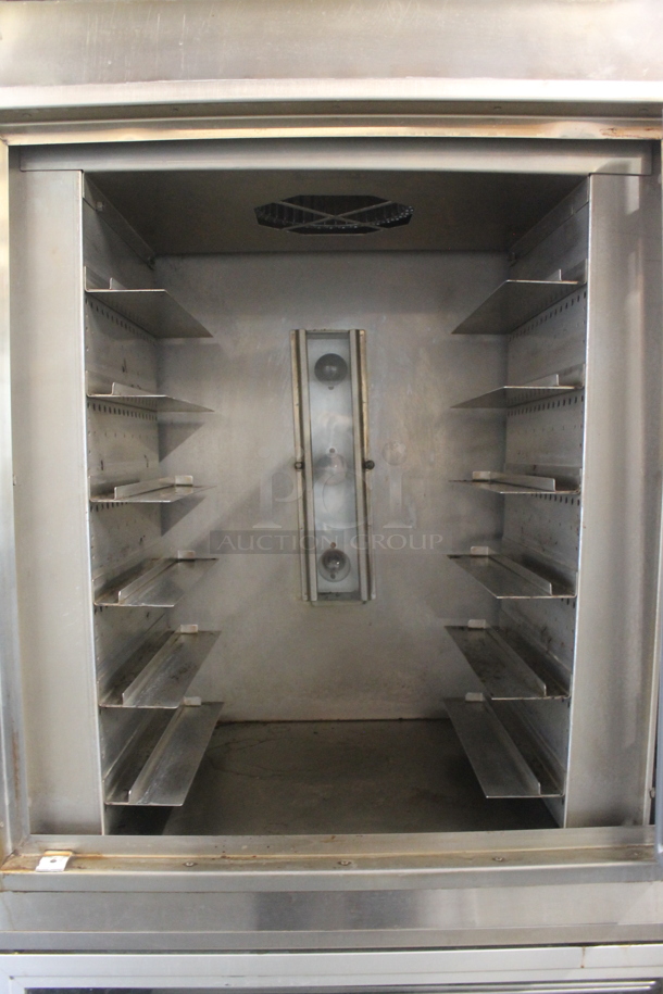 Nu Vu OP-2FFM Stainless Steel Commercial Electric Powered Oven Proofer on Commercial Casters. 120/240 Volts, 1 Phase. - Image 5 of 8