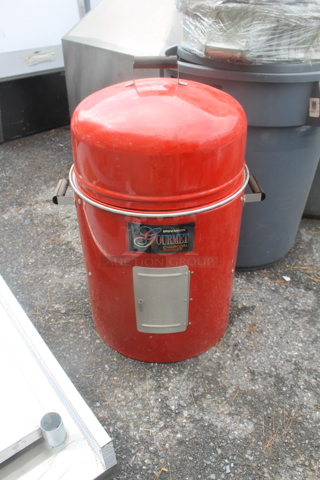 Brinkmann Metal Gourmet Charcoal Smoker. 