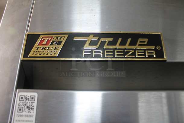2013 True T-49F ENERGY STAR Stainless Steel Commercial 2 Door Reach In Freezer w/ Poly Coated Racks on Commercial Casters. 115 Volts, 1 Phase. Tested and Working! - Image 3 of 7