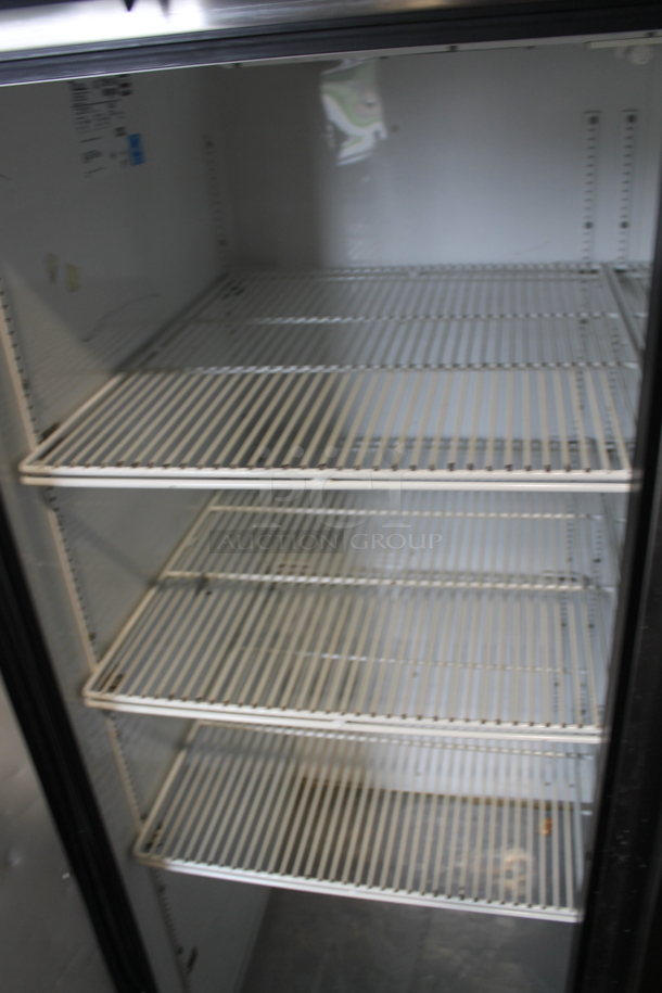2012 True TG2R-2S Stainless Steel Commercial 2 Door Reach In Cooler w/ Poly Coated Racks on Commercial Casters. 115 Volts, 1 Phase. Tested and Working! - Image 4 of 6