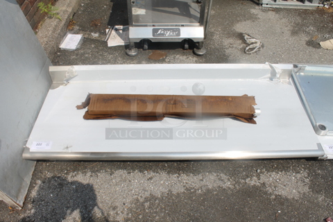 BRAND NEW SCRATCH AND DENT! Stainless Steel Commercial Tabletop. Comes w/ Legs.