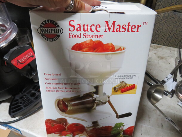 One Norpro Sauce Master Food Strainer. - Image 1 of 1
