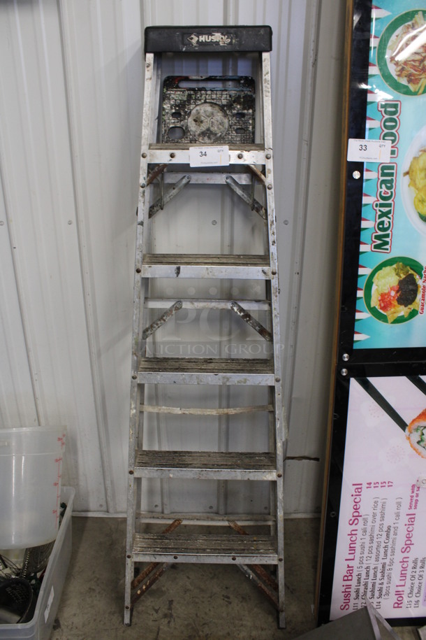 Husky Metal A Frame Ladder. 6'