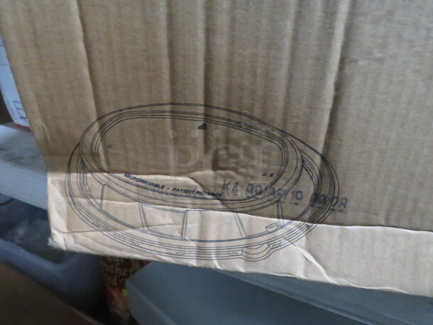 One NEW Case Of Sabert 9X7 Oval Lids. - Image 1 of 2