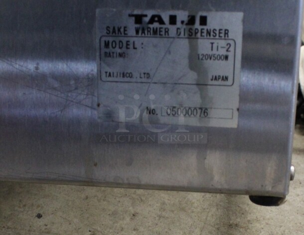 Taiji Model Ti-2 Stainless Steel Commercial Countertop Coffee Bean Grinder. 120 Volts, 1 Phase. 6.5x14x24. Tested and Working! - Image 5 of 5