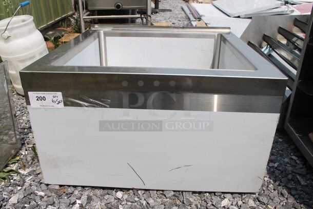 BRAND NEW SCRATCH AND DENT! Regency 600SM242412 Commercial Stainless Steel One Compartment Floor Mop Sink. - Image 2 of 7