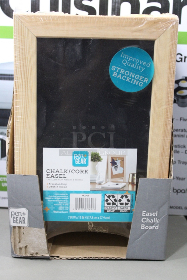 Pen+Gear Chalk Cork Easel. 4x Your Bid - Image 1 of 1
