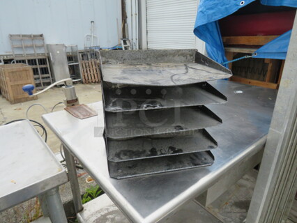 One 12X12X9 Metal File Tray.