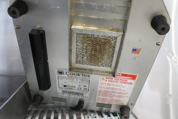 2016 CookTek MC3500 Stainless Steel Commercial Countertop Electric Powered Single Burner Induction Range. 120 Volts, 1 Phase. - Image 4 of 6