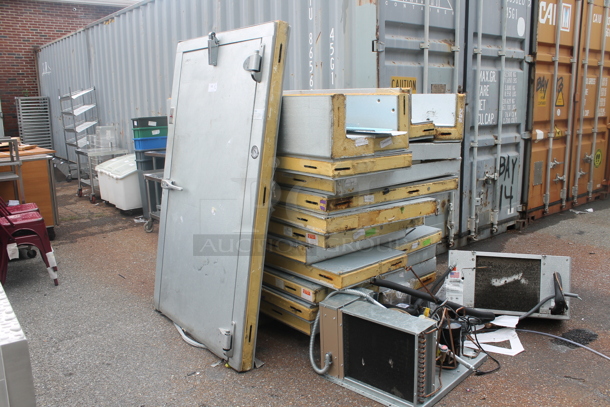 6'x12' Walk In Box w/ Copeland Compressor and Bally BLP107MAS1BTC6N 115 Volt, 1 Phase Evaporator Fan. Information Provided By The Consignor But Not Verified By PCI Auctions. Picture of the Unit Before Removal Is Included In the Listing. - Image 2 of 6