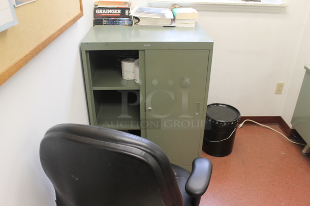 ALL ONE MONEY! ROOM LOT of Various Items Including Desk, Table, Computer and Filing Cabinets. BUYER MUST REMOVE. - Image 2 of 12